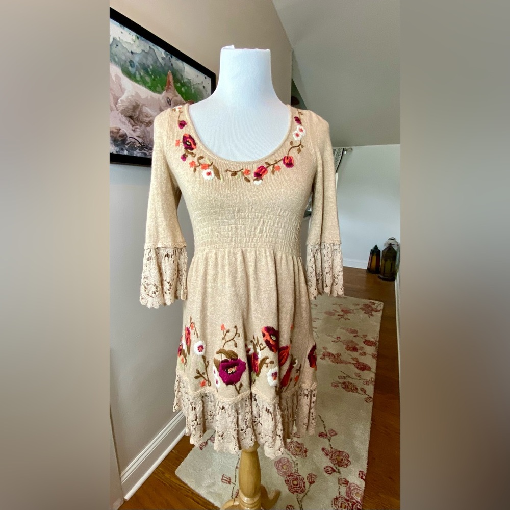 Anthropologie Moth RARE Village Pass Tunic